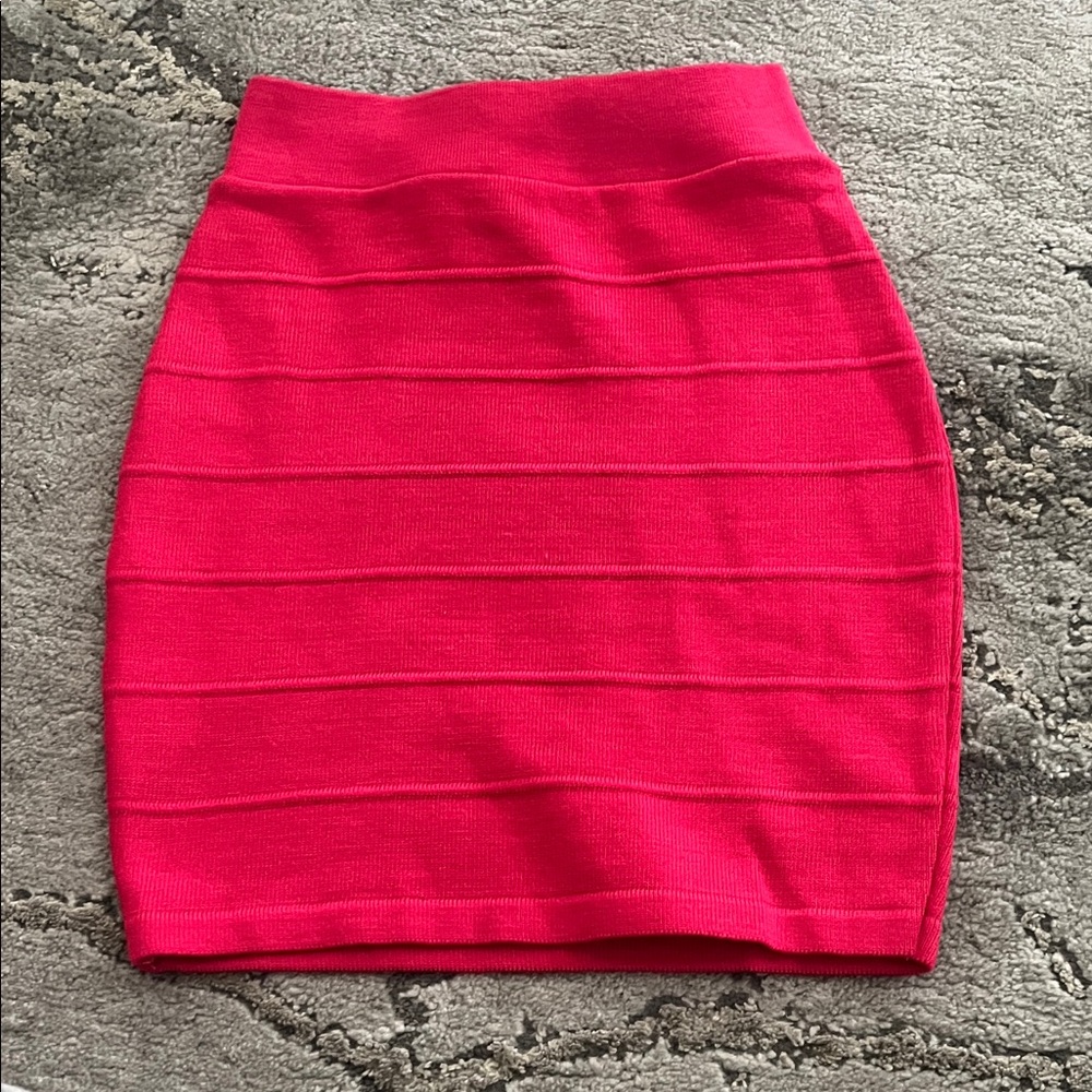 Chic Women's Pink Pencil Skirt